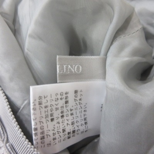 other(アザー)のT.K LINO フレアスカート ギャザー ミモレ ロング リネン 9 グレー レディースのスカート(ロングスカート)の商品写真