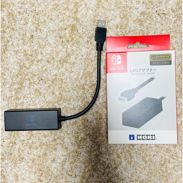 捧呈 HORI純正 LANアダプター for Nintendo Switch sipp.dilmil