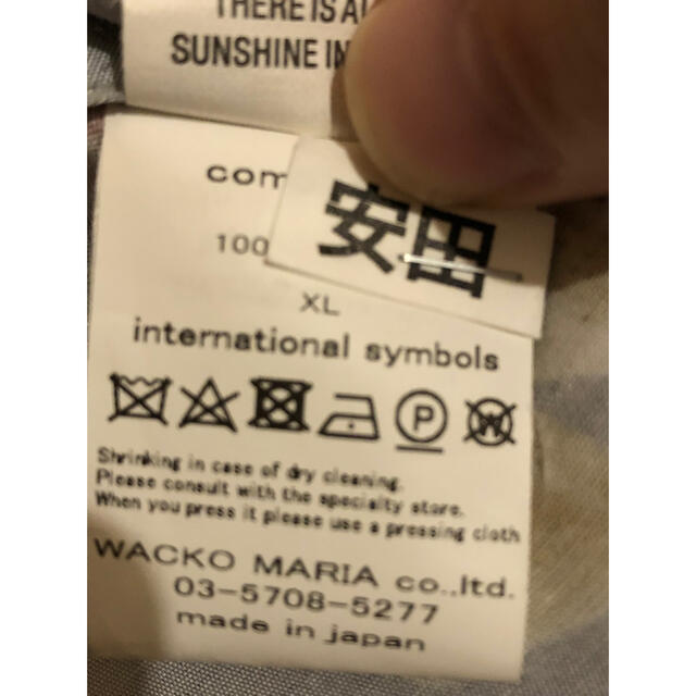 WACKO MARIA(ワコマリア)の【WACKOMARIA】HAWAIIAN SHIRT GRAY メンズのトップス(シャツ)の商品写真