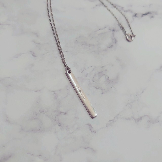 TIFFANY&Co.　希少 　廃盤　レア 1837 ナロー　バー ネックレス