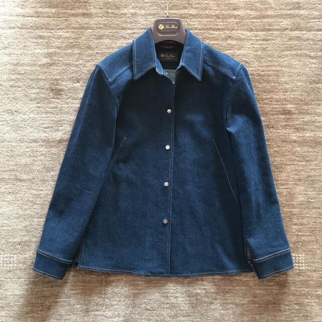 新品　Loro Piana　ロロ・ピアーナ　デニムシャツ