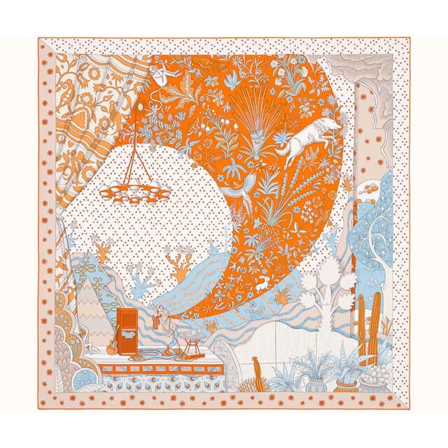 全ての Hermes - 新作新品HERMESエルメスシルクスカーフカレ 90