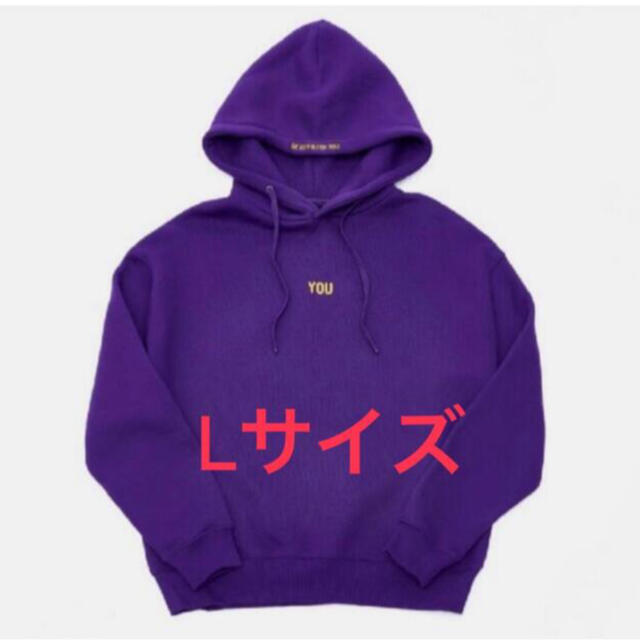 BTS JIMIN WITH YOU HOODY ジミン パーカー　サイズ　L