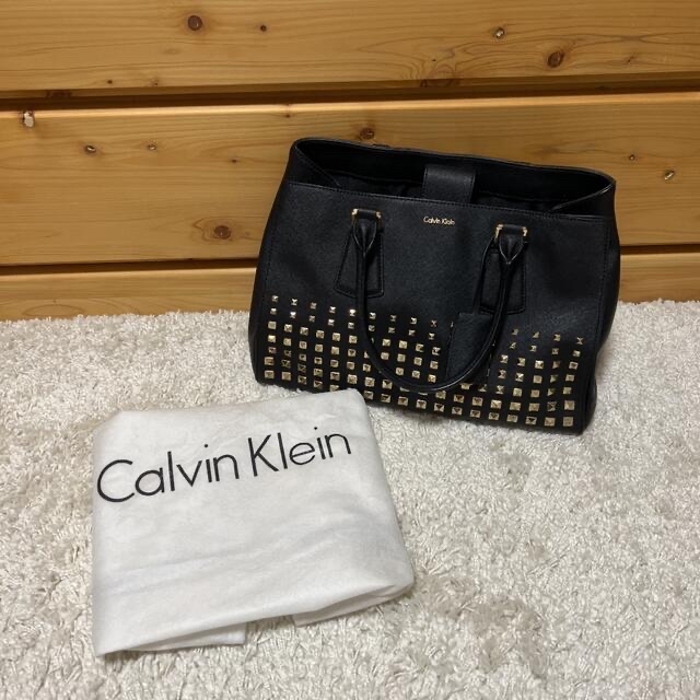 玄関先迄納品 Calvin Klein - 美品 カルバンクライン ハンドバッグ