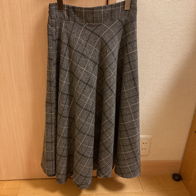 dholic(ディーホリック)のディーホリック フレアスカート チェック レディースのスカート(ひざ丈スカート)の商品写真