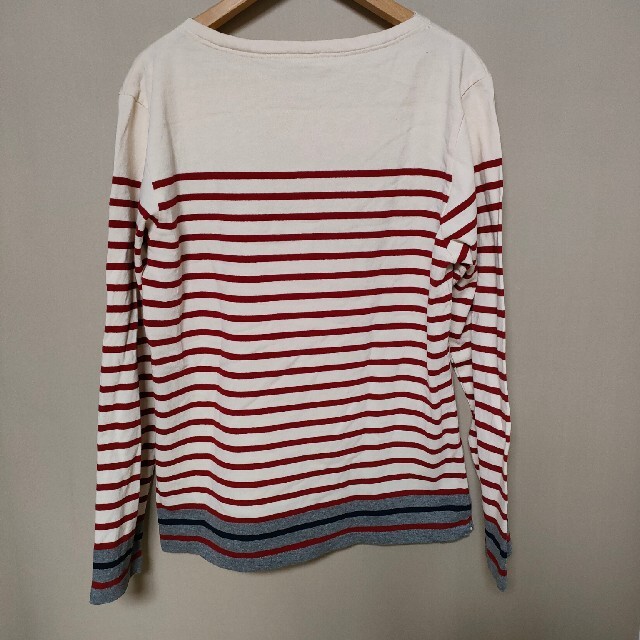 グリーンレーベルリラクシング ボーダー長袖tシャツ L