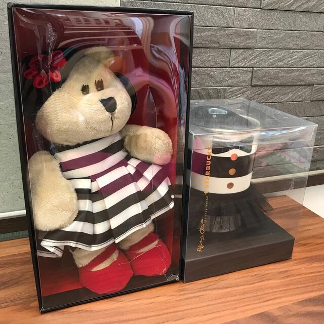スターバックス Alice + Olivia ベアリスタ、タンブラーセット 【予約