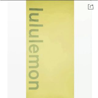 ルルレモン(lululemon)の希少☆ルルレモン って大きく書いてあるマットサイズタオルで目立っちゃおう！(ヨガ)