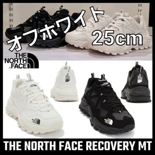 THE NORTH FACE(ザノースフェイス)のTHE NORTH FACE / RECOVERY MT オフホワイト 25cm レディースの靴/シューズ(スニーカー)の商品写真