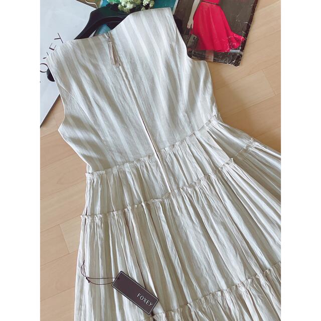FOXEY - 新品同様!FOXEY リネンワンピース 42 Reneの通販 by momo's