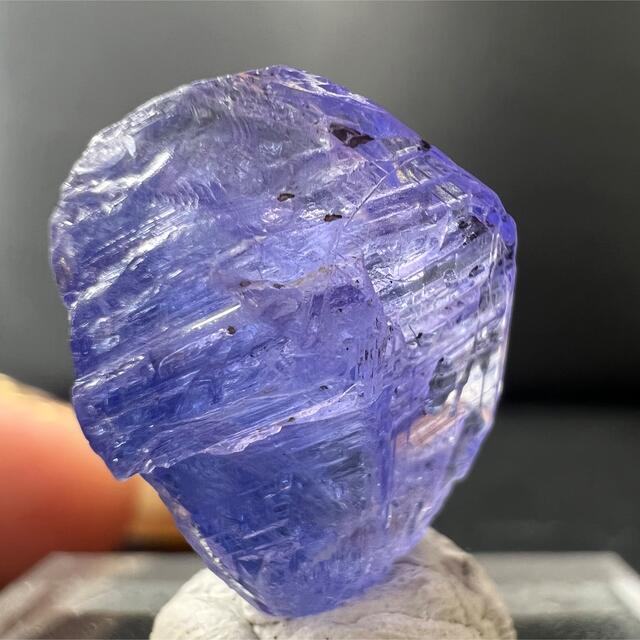 返品不可】 希少 パワーストーン 天然石 原石 タンザナイト 11g No.651