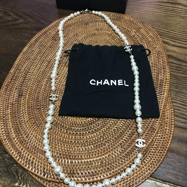 CHANEL - 【値下げ可能です‼︎】シャネル CHANEL ロングパール