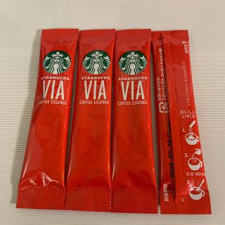 スターバックスコーヒー(Starbucks Coffee)のスタバVIAコーヒー4本(コーヒー)