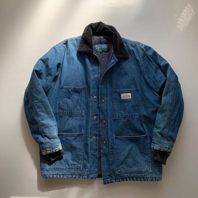 美品！90s Carter's デニムカバーオール！ブランケット！アメリカ製！