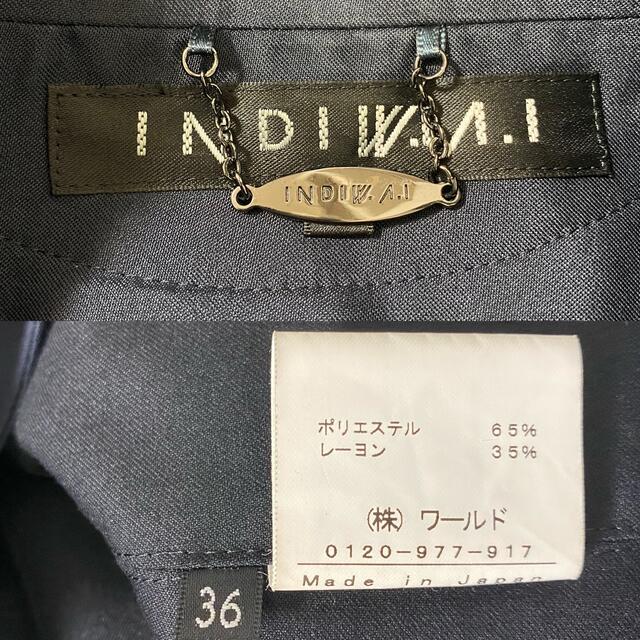 INDIVI(インディヴィ)の美品！INDIVI トレンチコート ライナー取り外し可能 レディースのジャケット/アウター(トレンチコート)の商品写真