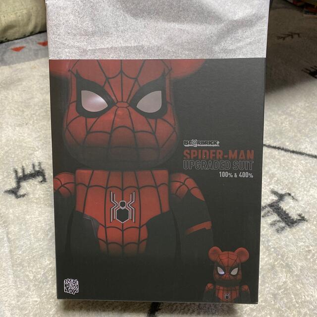 BE@RBRICK SPIDERMAN UPGRADED SUIT ベアブリック