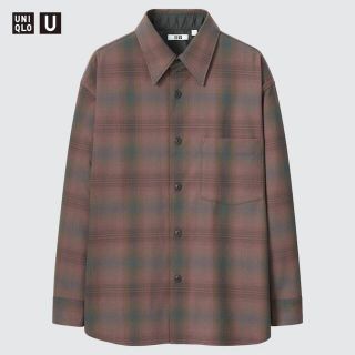 ユニクロ(UNIQLO)のユニクロ ヘビーフランネルオーバーサイズシャツ(シャツ)