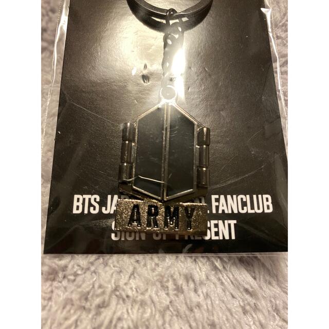 防弾少年団(BTS)(ボウダンショウネンダン)のBTS キーホルダー　キーリング　fc入会特典 メンズのファッション小物(キーホルダー)の商品写真