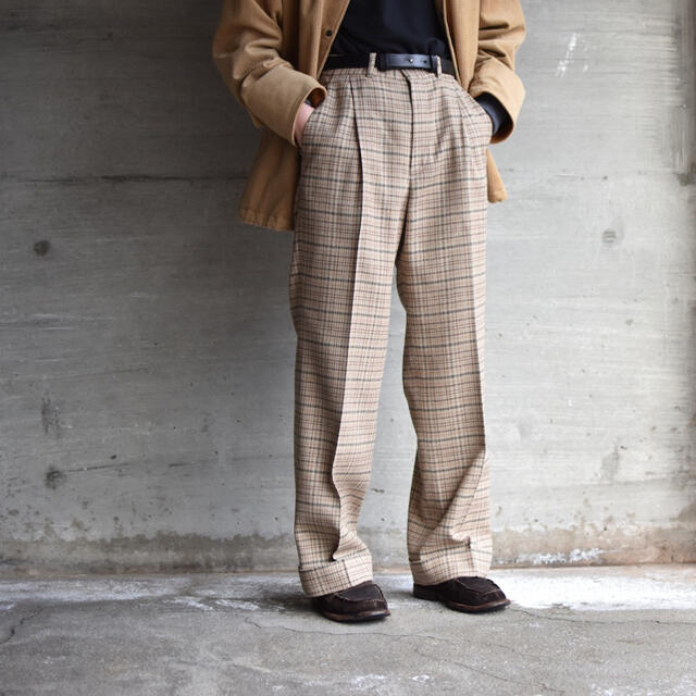 COMOLI(コモリ)のAURALEE 18SS SILK SUMMER TWEED SET UP メンズのスーツ(セットアップ)の商品写真