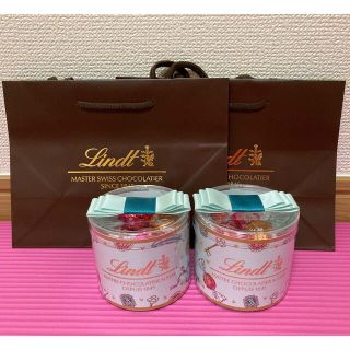 リンツ(Lindt)の新品未開封　リンツ チョコレート リンドール　バレンタイン　ギフト　２個セット (菓子/デザート)