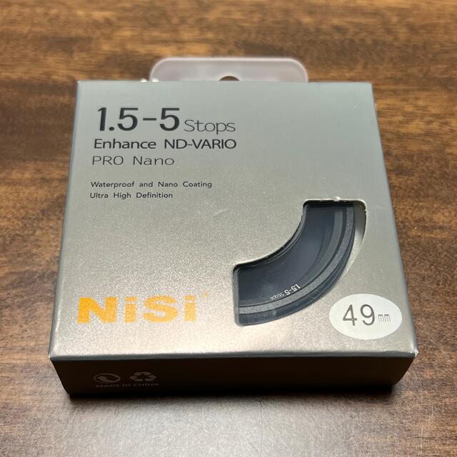 NiSi 可変NDフィルター VARIO 1.5~5 stops 49mm towinglouisvilleky.com