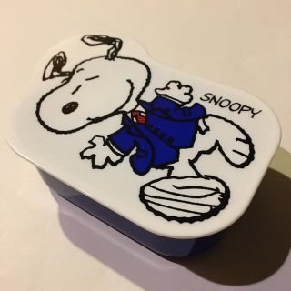 スヌーピー(SNOOPY)の未使用・SNOOPY プラスチックケース　お弁当箱(弁当用品)