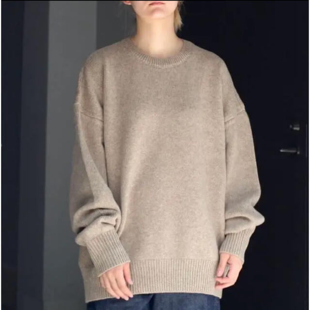 SUNSEA(サンシー)のStein EX Fine Lambs Crew Neck Knit LS メンズのトップス(ニット/セーター)の商品写真