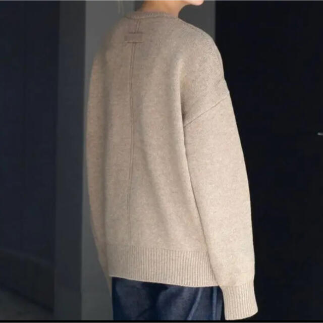 SUNSEA(サンシー)のStein EX Fine Lambs Crew Neck Knit LS メンズのトップス(ニット/セーター)の商品写真