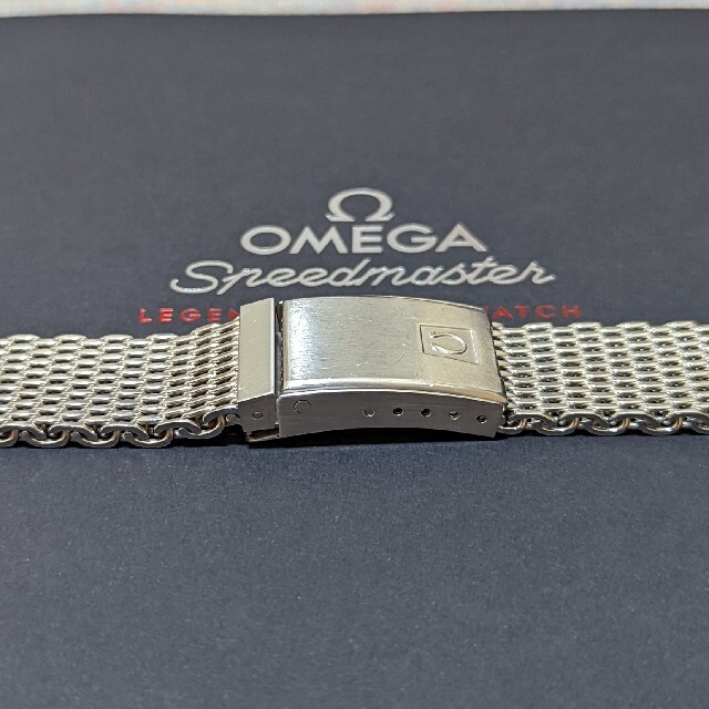 美品　OMEGA オメガ スピードマスター 純正ブレス ベルト  メッシュブレス