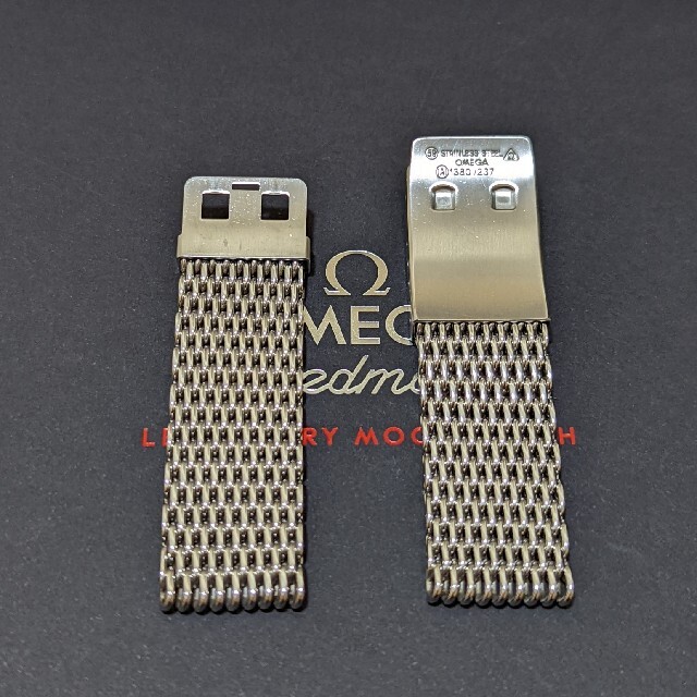 OMEGA - オメガ純正 シャークメッシュブレス 20mmの通販 by OMEGA - オメガ純正 シャークメッシュブレス 20mmの通販 by