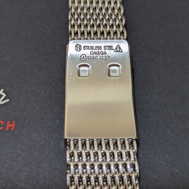 OMEGA - オメガ純正 シャークメッシュブレス 20mmの通販 by OMEGA - オメガ純正 シャークメッシュブレス 20mmの通販 by