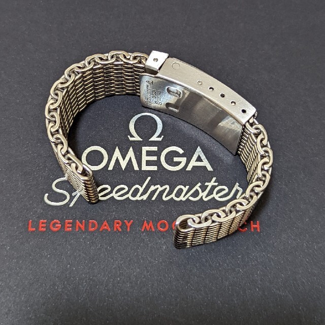 OMEGA(オメガ)のオメガ純正　シャークメッシュブレス　20mm メンズの時計(金属ベルト)の商品写真