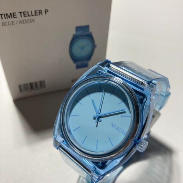 NIXON(ニクソン)のニクソン TIME TELLER P BLUE タイムテラーP 腕時計 防水仕様 メンズの時計(腕時計(アナログ))の商品写真