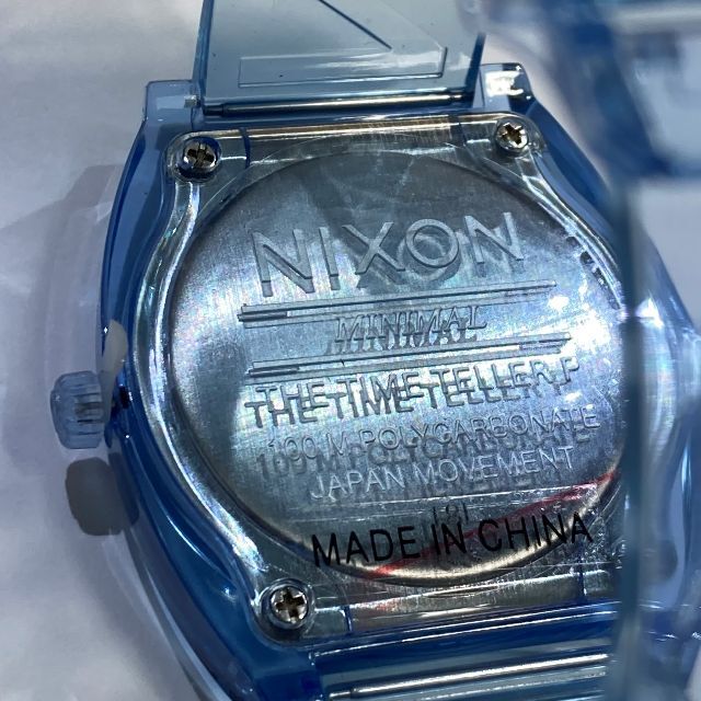 NIXON(ニクソン)のニクソン TIME TELLER P BLUE タイムテラーP 腕時計 防水仕様 メンズの時計(腕時計(アナログ))の商品写真