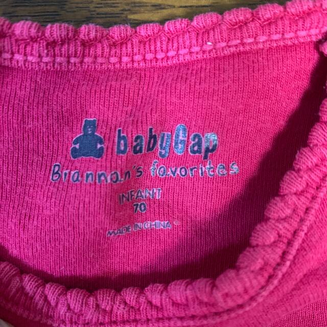 babyGAP(ベビーギャップ)のbaby GAP ロンパース　70㎝ キッズ/ベビー/マタニティのベビー服(~85cm)(ロンパース)の商品写真
