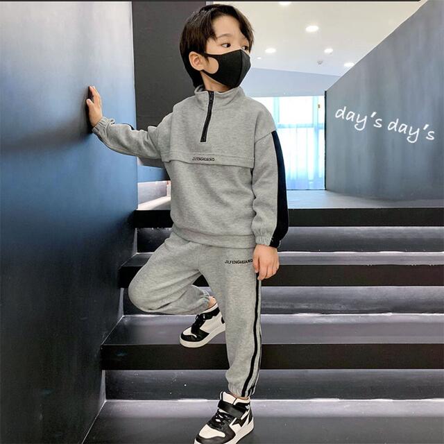 大人気♪ キッズ スウェットセットアップ キッズ/ベビー/マタニティのキッズ服男の子用(90cm~)(その他)の商品写真