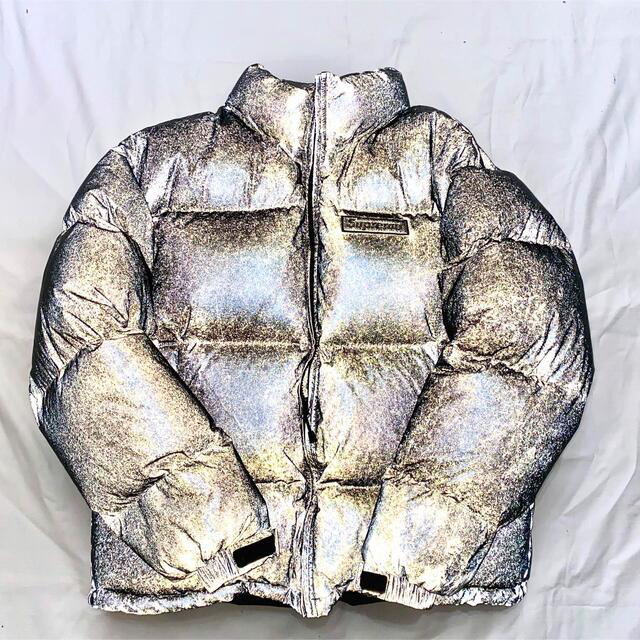 supreme reflective speckled down jacket | dondiegosanta.com