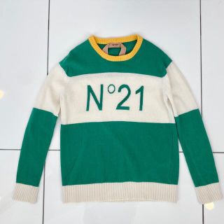 N°21 - N°21 ヌメロヴェントゥーノ ロゴ ニット 36の通販 by