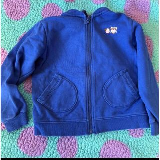 ファッション通販 ファミリア 新品 ストライプパーカー 110 familiar