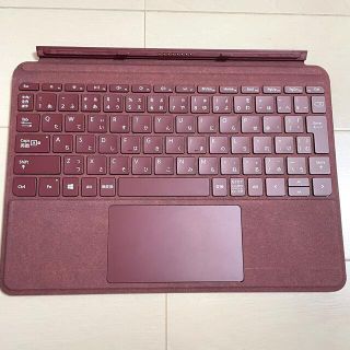 マイクロソフト(Microsoft)の【Microsoft】Surface Go タイプ カバー -レッド (日本語)(PC周辺機器)