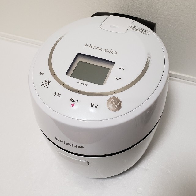SHARP シャープ ヘルシオ ホットクック KN-HW10E-W-silversky