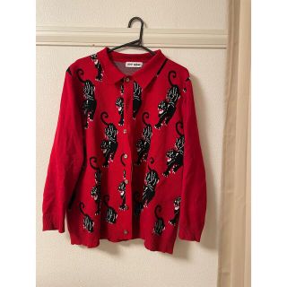 アレッジ(ALLEGE)のカモネギさん専用　TTT MSW panther knit cardigan(カーディガン)