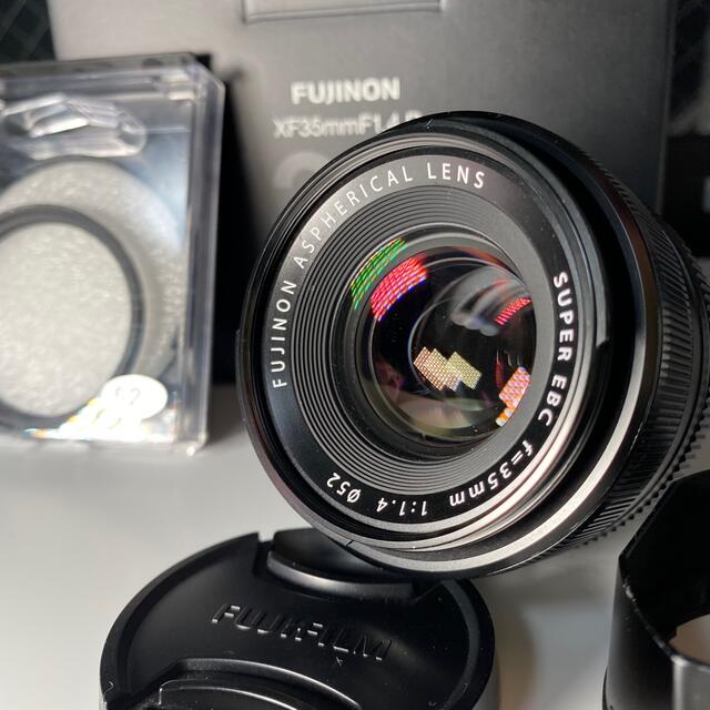 富士フイルム(フジフイルム)のFUJIFILM XF35mm F1.4 kenko Zetaフィルター付 スマホ/家電/カメラのカメラ(レンズ(単焦点))の商品写真