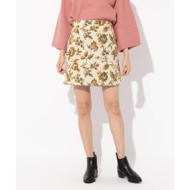 LOWRYS FARM(ローリーズファーム)のLOWRYSFARM コブラン柄ミニスカート  台形スカート ローリーズファーム レディースのスカート(ミニスカート)の商品写真