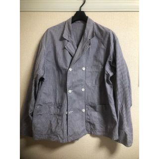 マルタンマルジェラ(Maison Martin Margiela)の40〜50s フランス軍 コックジャケット 千鳥チェック(ミリタリージャケット)