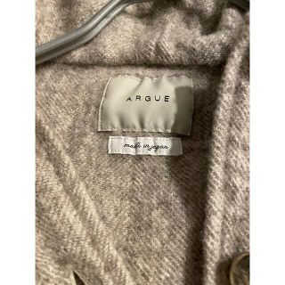 最終価格 argue シェットランドウールリネンヴィンテージポンチョ
