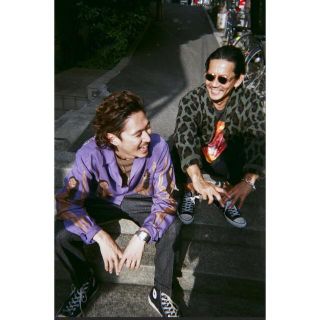 WACKO MARIA レオパードガウン ワコマリア ニット ガウン