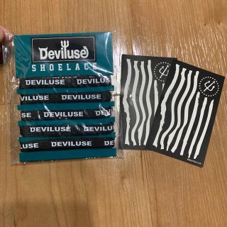 デビルユース(Deviluse)のDEVILUSE シューレース(新品・未開封)(ノベルティグッズ)