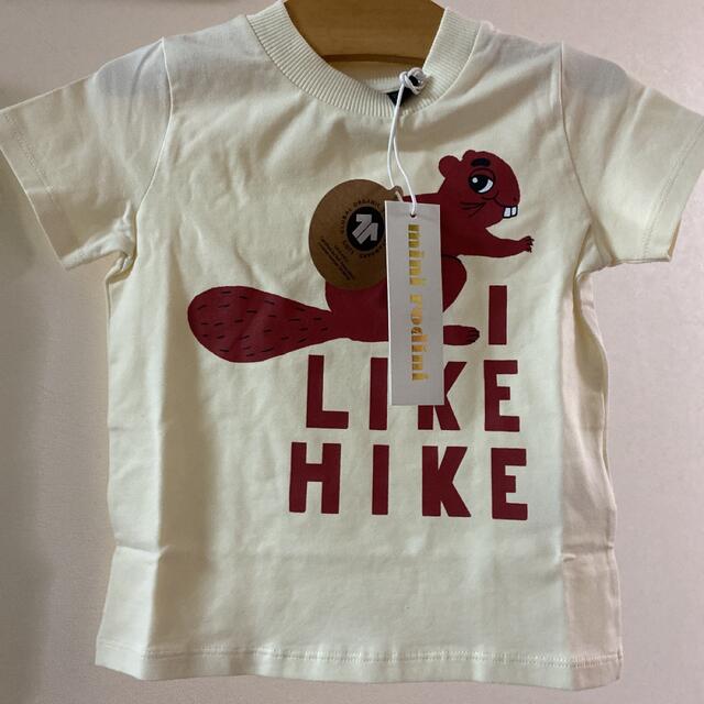 ミニロディーニmini rodini100.110☺︎ビーバーちゃんのTシャツ