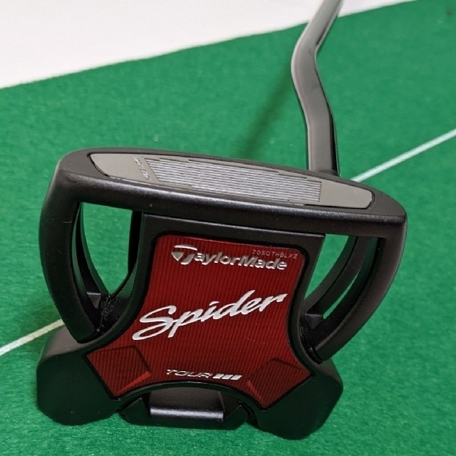 TaylorMade(テーラーメイド)のテーラーメイド　スパイダーツアー　ブラック　パター スポーツ/アウトドアのゴルフ(クラブ)の商品写真